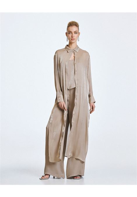 Abito camicia Midi con finitura lucida ACCESS fashion | 63-3349-111GREICE